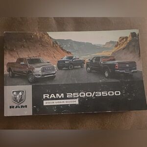 2019 Dodge RAM 2500 / 3500 Factory Owners Manual User Guide Set & Pouch
